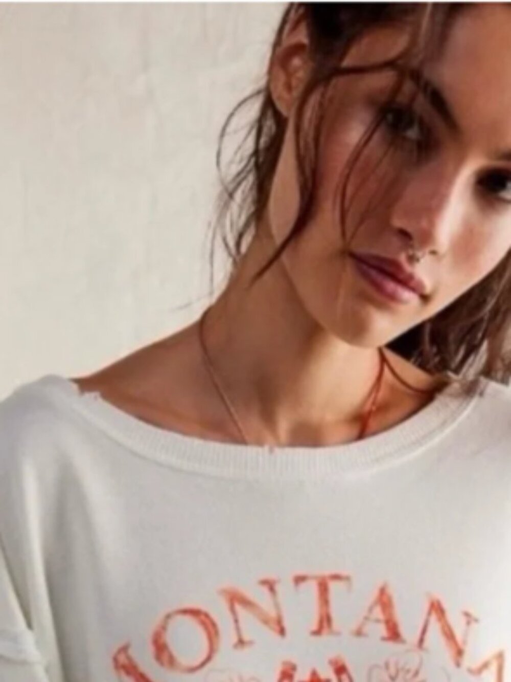 NWT We The Free Graphic Montana Pullover - Picture 4 of 15